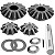 KIT Caixa Satélite F250/350 99/ VW 5140/5150 DANA 267 32E Conjunto Engrenagem - Imagem 1