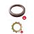 Kit Retentor Roda Traseiro Trava Aranha VW 10160 10160E 111 e Outros - Imagem 1