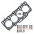 JUNTA CABEÇOTE ACO INOX 3PIC 1.71MM AMAROK 2.0 2010/ L 16V DOHC L4 163CV - Imagem 1
