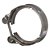 ABRAÇADEIRA COLETOR ESCAPE IVECO MOTOR NEF6 EURO 3 EUROCARGO TECTOR ONIBUS - Imagem 1