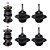 KIT COXIM CENTRAL + TZ CABINE HILUX 2005/2015 - PICKUP - Imagem 1
