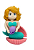 BORRACHA 3D GRANDE - SEREIA - Imagem 1
