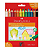GIZ DE CERA ECOGIZ DE MADEIRA 12 CORES - FABER-CASTELL - Imagem 1