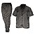 Conjunto Tosador Masculino Jaleco e Calça Anti-Pelo - Imagem 6