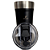 COPO TÉRMICO GRAUZ PRETO 500 ML COM TAMPA E CANUDO - Imagem 2