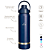 GARRAFA TÉRMICA GRAUZ AZUL MARINHO 750 ML - Imagem 2