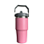 COPO TÉRMICO GRAUZ ROSA CLARO 600ml COM TAMPA E CANUDO DOBRÁVEL - Imagem 2