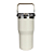 COPO TÉRMICO GRAUZ OFF WHITE 600ml COM TAMPA E CANUDO DOBRÁVEL - Imagem 3