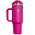 COPO TÉRMICO GRAUZ ROSA PINK 1,2 L COM TAMPA E CANUDO - Imagem 1