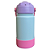 GARRAFA TÉRMICA KIDS GRAUZ AZUL E ROSA 350 ML COM TAMPA E CANUDO - Imagem 3