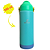 GARRAFA TÉRMICA KIDS GRAUZ VERDE 500 ML COM TAMPA E CANUDO - Imagem 1
