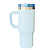 NOVO - COPO TÉRMICO GRAUZ AZUL CLARO 900ml COM TAMPA E CANUDO DOBRÁVEL - Imagem 1