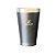 COPO TÉRMICO GRAUZ PRETO 150 ML - LAGOINHA - Imagem 1
