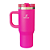 NOVO - COPO TÉRMICO GRAUZ ROSA PINK 900ml COM TAMPA E CANUDO DOBRÁVEL - Imagem 1