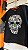 T- Shirt- Blusa Caveira Game - Brilha no Escuro - Imagem 5
