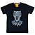 Blusa Pantera Negra - Estampa Brilha NO Escuro - Imagem 1