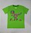 Blusa Dinossauro lego - estampa brilha no escuro - verde limão - Imagem 2