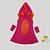Vestido Dinossauro Rosa Fantasia infantil - Imagem 5