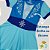 Vestido Fantasia Elsa Frozen - Estampa Brilha No Escuro - Imagem 2