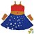 Vestido Fantasia Mulher Maravilha - Imagem 3