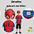 Blusa Homem Aranha com Mascara - Imagem 4