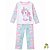 Pijama Infantil Menina Unicórnio Manga Longa em Suedine – Conjunto Confortável | Dinococois - Imagem 2