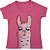 Blusa Infantil Lhama Rosa - Imagem 2