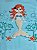 Blusa Sereia com cauda 3D - Imagem 3