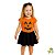 Fantasia Halloween Vestido Abóbora - Brilha No Escuro - Imagem 1
