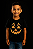 Blusa Halloween Sorriso Abobora preto -BRILHA NO ESCURO - Imagem 1