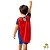 Macacão Fantasia Super-Man Com capa e Mascara - Imagem 2