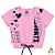 Conjunto Infantil feminino - Blusa Pink + Saia com short por baixo - Imagem 3