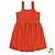 Vestido Infantil em Laise - Vermelho e Verde - Imagem 3