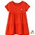 Vestido Vermelho Infantil Menina - Imagem 3
