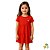 Vestido Vermelho Infantil Menina - Imagem 1