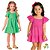 Vestido Infantil Básico com Babados – Conforto e Estilo | Dinococois - Imagem 1