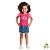 Blusa Infantil Menina “Pretty Girl” Rosa com Manga Tule | Moda Infantil Dinococois - Imagem 2