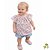 Blusa Infantil Ombro a Ombro Floral com Babado em Renda – Dinococois - Imagem 5