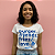 Camiseta Baby Look Voluntário "Burguer, Friends, Fries & Love" - Imagem 1