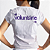 Camiseta Baby Look Voluntário "Burguer, Friends, Fries & Love" - HBR - Imagem 3