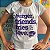 Camiseta Voluntário Feminina "Burguer, Friends, Fries & Love" - HBR - Imagem 1