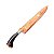 Faca Campeira Inox Cabo Chifre Preto 9" - Imagem 7