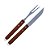 Conjunto Inox Faca e Garfo Trinchante  Mor - Imagem 1
