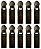 10 Cursor 05-06 Ouro Velho Carrinho Bolsas Mochilas Malas - Imagem 1