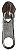 50 Cursor 08 Niquelado Carrinho Bolsas Mochilas Malas - Imagem 2