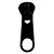 100un Cursor Trator n°5 Preto Carrinho Jacaré Bolsas Mochila - Imagem 1