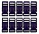 20un Fecho 15mm Roxo Plástico Costura Bolsas Mochilas - Imagem 1