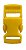 20un Fecho 15mm Amarelo Ouro Plástico Bolsas Mochilas Costura - Imagem 2