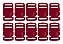 20un Fecho 20mm Pink Plástico Bolsas Mochilas Costura - Imagem 1