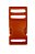 20un Fecho 20mm Laranja Plástico Costura Bolsas Mochilas - Imagem 2